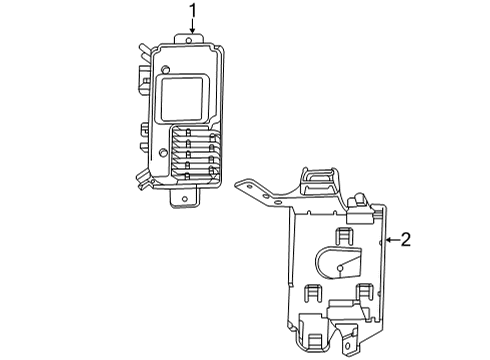 2021 Chevy Corvette Parking Aid Diagram