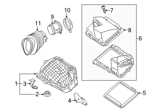 2011 Buick Lucerne Air Intake Diagram