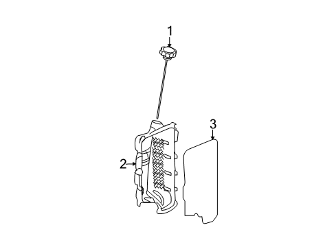 2008 GMC Acadia Transaxle Parts Diagram