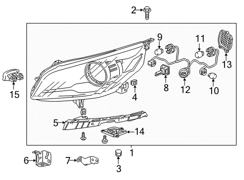 2014 Chevy Malibu Headlamps Diagram