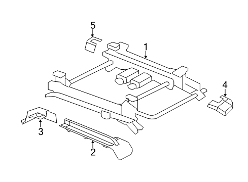 2013 Chevy Caprice Tracks & Components Diagram