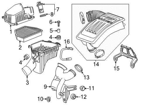2012 Chevy Captiva Sport Air Intake Diagram