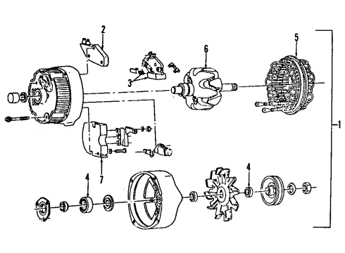2004 GMC Safari Alternator Diagram