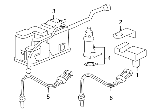 2007 Pontiac G6 Emission Components Diagram