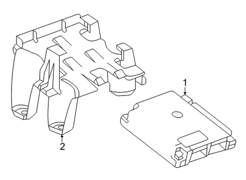 2022 Buick Envision Electrical Components Diagram