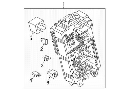 2021 GMC Yukon Fuse & Relay Diagram