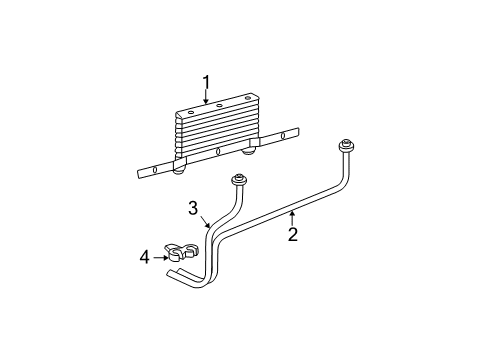 2001 GMC Sierra 3500 Trans Oil Cooler Diagram