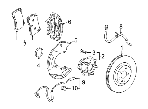 2012 Chevy Camaro Anti-Lock Brakes Diagram