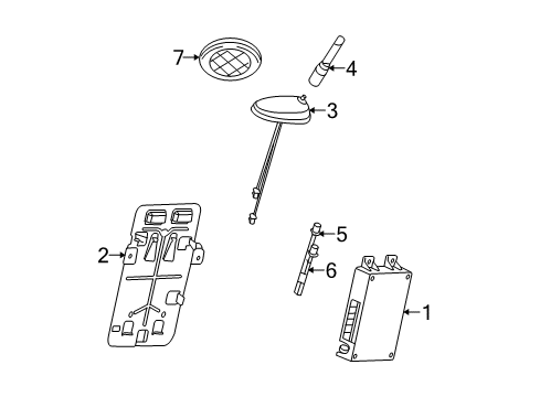 2007 Saturn Vue Navigation System Diagram