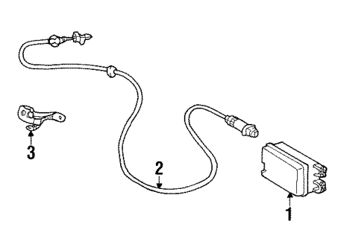 1993 GMC K2500 Cruise Control System Diagram