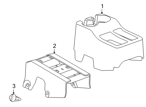 2012 Chevy Impala Center Console Diagram