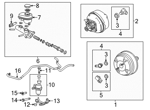 2014 Cadillac CTS Control Module Diagram for 20760489
