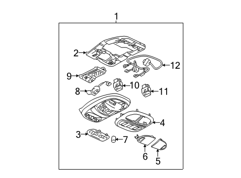 2005 Chevy Trailblazer Sunroof Diagram