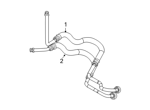 2007 Saturn Vue Trans Oil Cooler Diagram