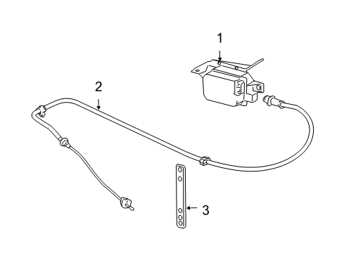 2007 Chevy Express 3500 Control Module Diagram for 15752335