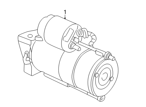 2007 Cadillac XLR Starter Diagram