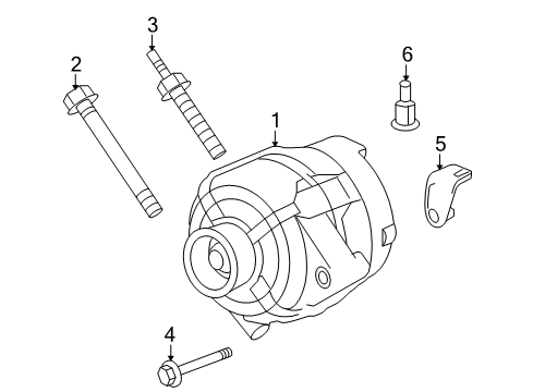 2006 Buick Terraza Alternator Diagram
