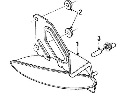 2001 Saturn SL Fog Lamps Diagram
