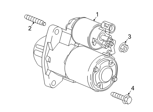 2022 Chevy Spark Starter Diagram