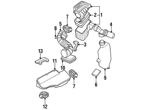 1998 Buick Skylark Air Intake Diagram