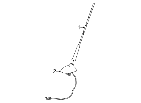 2014 Chevy Sonic Antenna & Radio Diagram