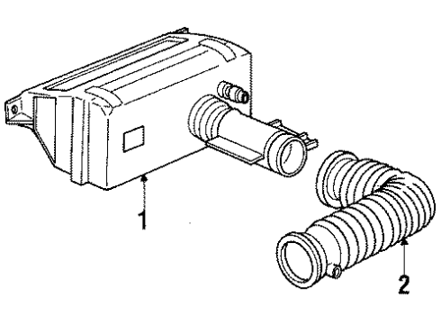1985 Pontiac Grand Am Air Intake Diagram
