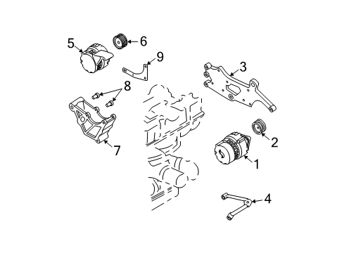 2000 GMC Sonoma Alternator Diagram