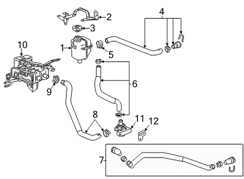 2023 Chevy Bolt EUV Heater Diagram for 42771255
