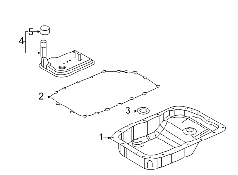 2010 Cadillac CTS Transmission Diagram