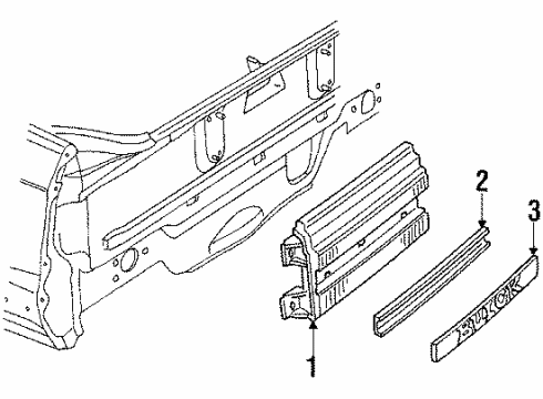 1984 Buick Century Backup & License Lamps Diagram 2 - Thumbnail