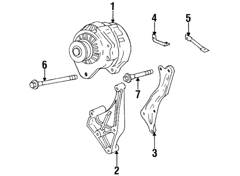 1995 Chevy Monte Carlo Alternator Diagram