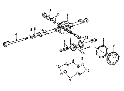 1993 Chevy K2500 Suburban Side Washer Diagram for 26012909