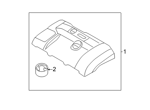 Bearing, Transmission Output/Counter Shaft Or Carrier Diagram for 8642162