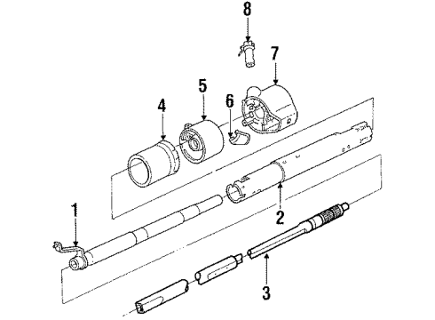 1985 GMC Caballero Ignition Lock Diagram