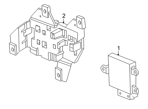 2011 Buick Enclave Electrical Components Diagram
