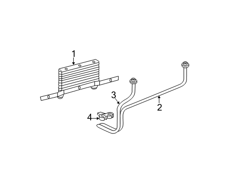 2006 Cadillac Escalade ESV Trans Oil Cooler Diagram