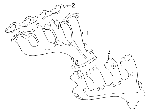 2008 GMC Sierra 1500 Exhaust Manifold Diagram