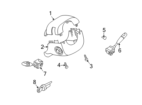 2006 Chevy Aveo Ignition Lock Diagram