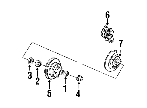 1985 Buick Electra Front Brakes Diagram