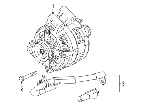 2010 GMC Terrain Alternator Diagram