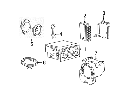 2007 Pontiac G5 Sound System Diagram