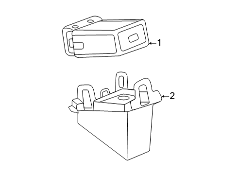 2023 Chevy Trailblazer Electrical Components Diagram