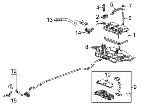 2021 Chevy Corvette Battery Diagram