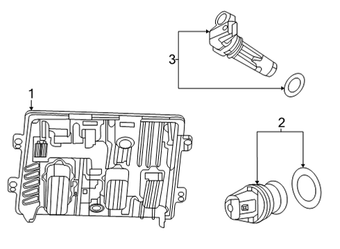 2020 Chevy Silverado 2500 HD Ignition System Diagram