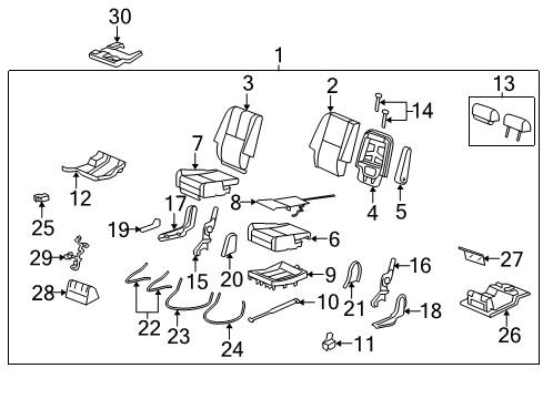 2012 GMC Yukon Heated Seats Diagram 9 - Thumbnail