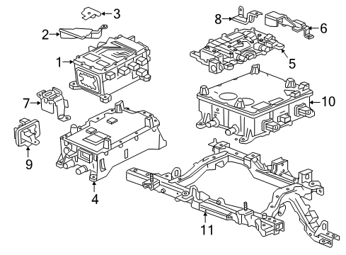 2019 Chevy Bolt EV Electrical Components Diagram