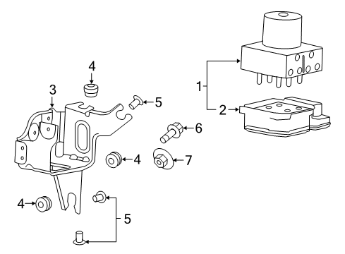 2015 Buick Regal Anti-Lock Brakes Diagram