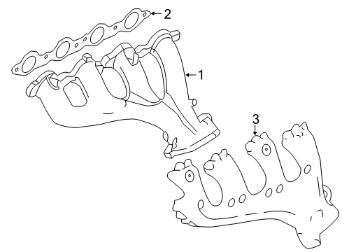 2005 Chevy SSR Exhaust Manifold Diagram