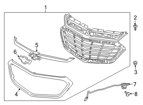2019 Chevy Equinox Parking Aid Diagram 2 - Thumbnail