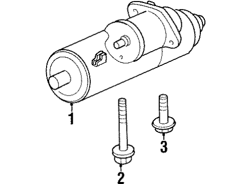 1999 Oldsmobile Cutlass Starter Diagram